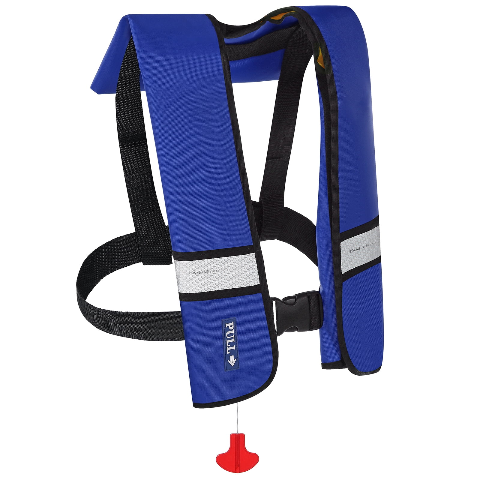 GOTGELIF by GOTGELIF Automatic Inflatable Life Jacket with Reflectors Safety Adult Life, Size 50''