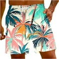 thumbnail image 1 of LSLJS Short de Plage Décontracté à Imprimé Spécial pour Hommes, 1 of 5