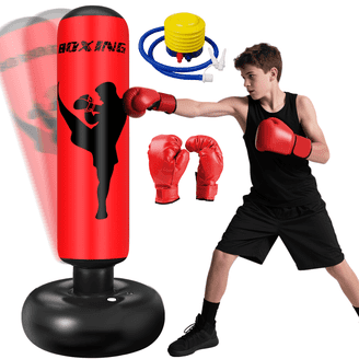 Ringside Boxing Speed Bag - Pelle Resistente E Camere D'Aria In Gomma Per Riflessi E Velocità - Scegli La Taglia