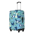 thumbnail image 2 of Easygdp Flying Swallows Double-Sided Printed Elastic Suitcase Protective Cover,Invisible Zipper, Business Trip Luggage Cases,Washable And Resistant To Falling -Medium, 2 of 9
