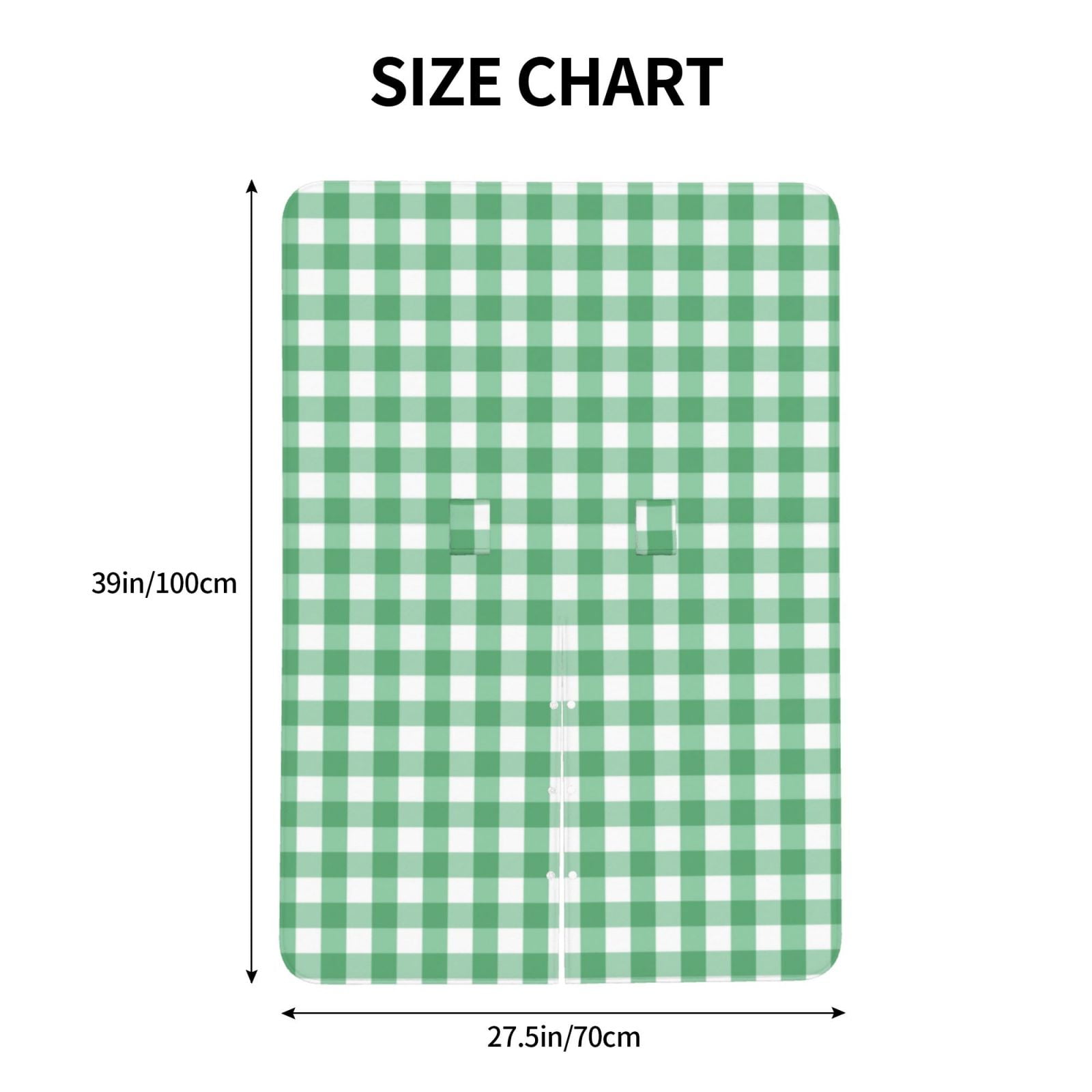 Car Seat Cover Baby - Gingham White green plaids checkered Breathable Infant Car Seat Cover for Baby Carseat, Lightweight Comfort Baby Essentials Must Haves Newborn Stuff for Girl Boy