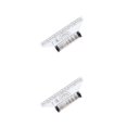 thumbnail image 3 of Youkk Rolling Parallel Ruler Universal Angle Parallels Scroll Lightweight Drawing Measuring Protractor Circular Template 15cm 2Set, 3 of 6