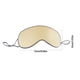 thumbnail image 3 of Sleeping Eye Mask with Double-Sided Cool and Warm Fabric | Adjustable Comfort Fit | Breathable Soft Cloth | Blocks Light | Relieves Eye Fatigue | 8.66x3.39in | Multicolor, 3 of 6