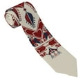 thumbnail image 3 of Balery Fashion Tatreez Corbata Clásica de Seda para Hombre, Corbata Tejida Jacquard, Corbatas Formales para Negocios y Bodas, 3 of 7