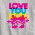 thumbnail image 3 of Disney - Love You Lots - Toddler & Youth Crewneck Fleece Sweatshirt, 3 of 5