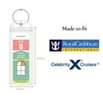 thumbnail image 2 of ComfiTime Cruise Luggage Tag Holders & ID Holder Set, Waterproof Clear Luggage Tags for Cruise Ships, Lanyards for Cruise Ship Cards, Royal Caribbean & Celebrity Cruise Essentials 2024, 2025, 2 of 9