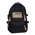 thumbnail image 3 of Mochila para mujer, mochila escolar, mochila con bolsillos laterales, mochila ligera, bolsa de viaje, mochila para mujeres, adolescentes y estudiantes , negro, 3 of 9
