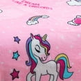 thumbnail image 3 of Frazada Calientita Matrimonial Elefantito  Rosa Unicornios Felicity, 3 of 3