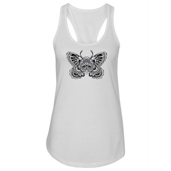 Butterfly Abstract Design. Tank Women -Image by Shutterstock, Female Large
