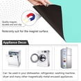 thumbnail image 2 of Dailycode Dishwasher Magnet Cover Magnetic Fridge Door Cover Home Kitchen Decor, Calamine Blue, 23"x 26", 2 of 6