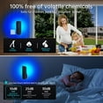 thumbnail image 3 of Flying Insect Trap Plug in Mosquito Bug Zapper Indoor Gnat Moth Catcher with 9W Night UV Light, 10 Sticky Glue Board Refills for Home Office, 3 of 8