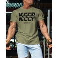 thumbnail image 3 of Gymish Keep Pushing Workout T-Shirt – Funny Gym Shirt for Men, Lifting Tee, Deadlift T-Shirt, Men’s Workout Apparel, Athletic Gym Wear, 3 of 6