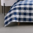 thumbnail image 6 of Wrangler Bison Plaid Navy King Comforter Set, 6 of 10