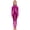 Hot Pink, variant on vastwit Kids Girls Metallic Bodysuit Full Length Jumpsuit Long Sleeve Shiny Unitard Gymnastics Leotard Dancewear Gold S/120