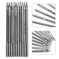 thumbnail image 2 of 10 Pcs Stainless Stee Silver Needle Shoe Repair Machine Needle Pack Shoe Repair Tool Accessory Silver Needles Speedy Stitcher Needles SL-26, 2 of 8