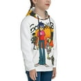 thumbnail image 3 of Gorillaz Youth Hoodies 3D Print Pullover Hooded Sweatshirt Unisex Casual Sweater Tops Blouse Long Sleeve Kids Hoodie Large, 3 of 8