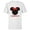White, variant on Disney Minnie Mouse Red Bow Icon Sobrina Familia Spanish- Short Sleeve T-Shirt for Kids - Customized-White