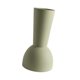 thumbnail image 4 of Jarrón de flores de cerámica, arreglo floral, exhibición simple, jarrón de porcelana esmerilada para Verde, 4 of 9