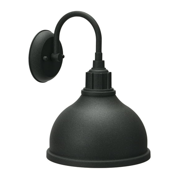 Robert Stevenson Lighting Landon - Metal Outdoor Light with Shade 9W x 10L x 13H 13 to 18 Inches 7 to 12 Inches