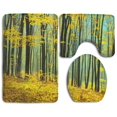 thumbnail image 1 of Juego de alfombras de baño ABPHQTO Bosque neblinoso durante el otoño Cont-CHAPPLE-16815, 1 of 2