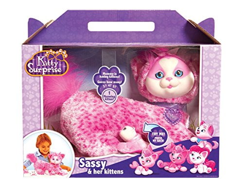 Kitty Surprise Plush Sassy - Walmart 