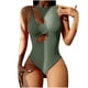 thumbnail image 1 of Traje de baño de bikini estampado para mujer Sujetador relleno Traje de baño de una pieza Ropa de playa OAVQHLG3B Store  lin121212, 1 of 4