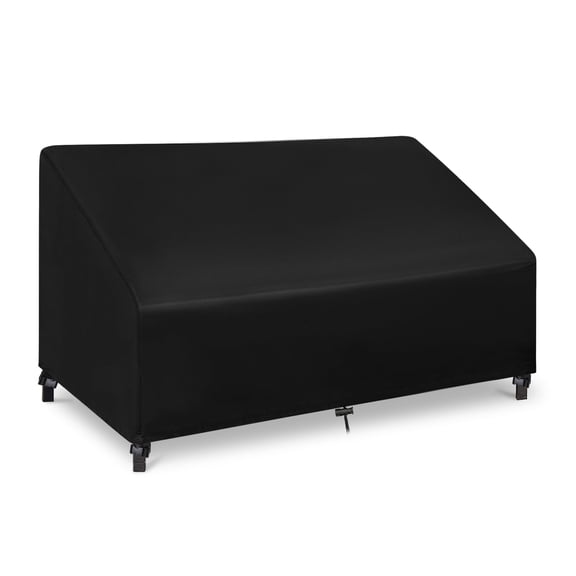 Outdoor Chair Cover, NASUM Outdoor Furniture Covers Waterproof, Patio Outdoor Couch Cover, 420D Oxford Cloth Durable Lounge Furniture Chair Cover 76''L x 32.5''W x 33''H, Black