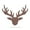 Penny Vein, variant on RealSteel Wild Deer Metal Wall Art - Rustic Cabin & Lodge Decor (24"/ Black)