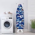 thumbnail image 3 of HELLHERO Ironing Board Protector Cover Breathable Replacement Non-Slip Ironing Board Cover Elastic Edge Fabric for Tailor, 3 of 5