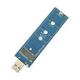 2X SSD M2 to USB Adapter M.2 to USB Adapter B Key M.2 SATA Protocol SSD Adapter NGFF to USB 3.0