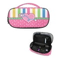 thumbnail image 7 of COEQINE Pink Heart Insulin Storage Bag Insulated Organizer for Insulin Pens Insulin Pens Glucose Meters Medication Diabetic Care Organizers & Travel Kits for Patients, 7 of 7