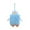 Sky Blue, variant on Microfiber Soft Hand Towels Funny Cartoon Animal Quick Drying Bathroom Kitchen Towel With Hanging Loop For Home