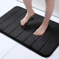 thumbnail image 1 of Olanly Memory Foam Bath Mat Large Absorbent Shower Carpet Soft Coral Velvet Floor Pad Home Decoration Non-slip Bathroom Rug, 1 of 5