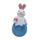thumbnail image 5 of Decoración de huevo de conejo de Pascua Figura de conejo de Pascua Decoraciones de primavera para fiesta Azul, 5 of 9