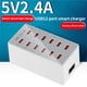 thumbnail image 5 of Methold Estación de carga de 12 puertos, USB múltiple conveniente para teléfonos inteligentes, banco de energía, tableta, Teléfono y Comunicación Numero 3, 5 of 6