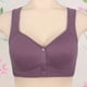 thumbnail image 5 of Conjunto de lencería Sujetadores de cierre fácil para mujer, sujetadores deportivos diarios sin aros, ropa interior femenina de mediana edad Kuymtek Púrpura T 42 para Mujer, 5 of 5