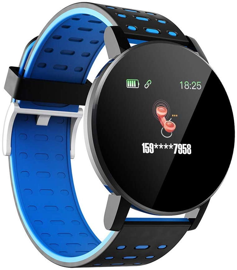119plus Colorful Touch Screen 3D Watch, Waterproof Smart Watch,Sports