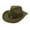 Green, variant on Youth Cowgirl Hat Khaki Hat Straw Cowboy Hats Mens Western Hats One Size