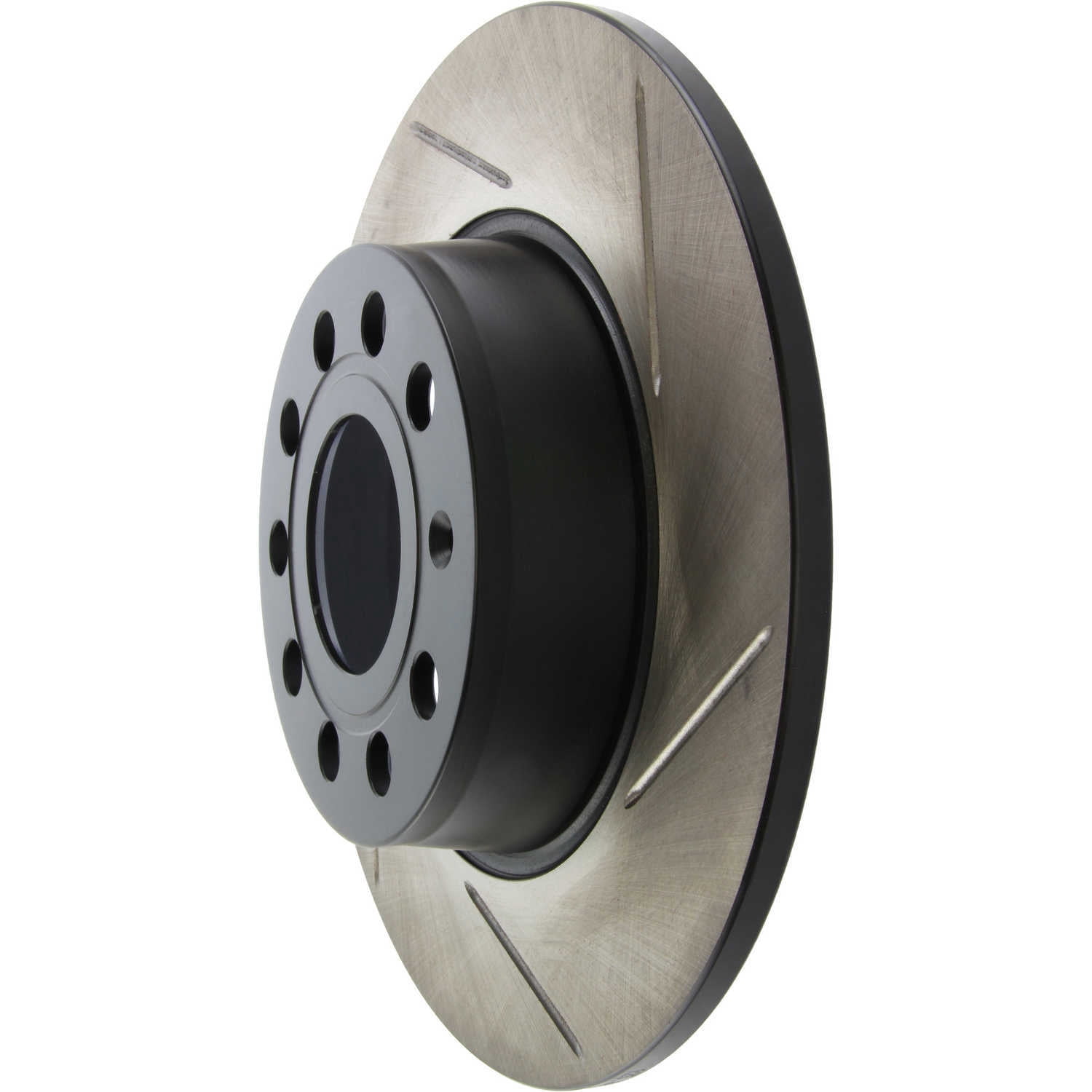 StopTech Power Slot Volkswagen GTI Rear Left Slotted Rotor Fits select: 2011-2018 VOLKSWAGEN JETTA, 2012-2022 VOLKSWAGEN PASSAT