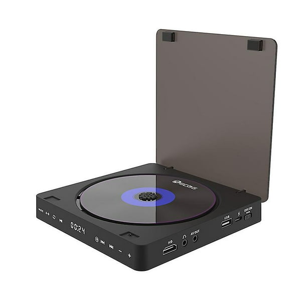 Portable Cd Player With Digital Display-black