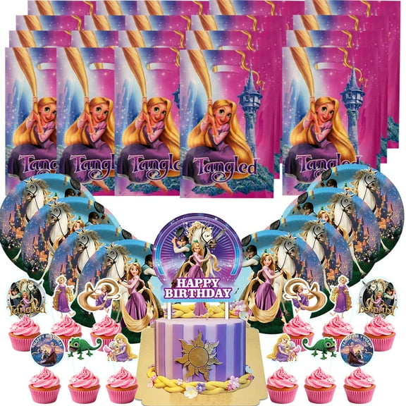 Princess Gift Bags Plates Candy Treat Birthday Party Supplies Decorations Decor Goodie Bag