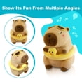 thumbnail image 4 of Peluche capibara WUFUVAP de 33 cm, animal de peluche suave, 4 of 7