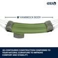 thumbnail image 2 of Eno SuperNest SL Hammock, Jungle Green, 2 of 9