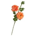 thumbnail image 2 of Artificial Peony Flowers Stems 30 Inch, Luxury Faux Peonies Bouquet for Vase Arrangement, Realistic Silk Peony Flowers for Home Wedding Hotel Farmhouse Decor(Orange), 2 of 6