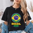 thumbnail image 4 of Jollimate Brazil Soccer T-Shirt, Brazil Fan Girl Shirt, Football Fan Gift, Soccer Lover Gift, 4 of 6
