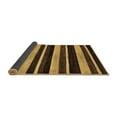thumbnail image 2 of Ahgly Company Indoor Square Abstract Brown Modern Area Rugs, 6' Square, 2 of 4