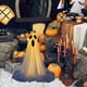 thumbnail image 1 of Decoración de Halloween Hugo fantasma de pie aterrador Adorno de tela blanca Estilo F, 1 of 9