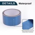 thumbnail image 4 of Cinta para Camiones RV Auto Unique Bargains 1.97"x16.40ft Autoadhesiva de Fibra de Vidrio Impermeable para Tienda Lona Azul, 4 of 6