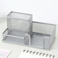thumbnail image 2 of Yesbay Pencil Holder Reusable Double-rimmed Classic Mesh Pen Contianer for Storage,Black, 2 of 8