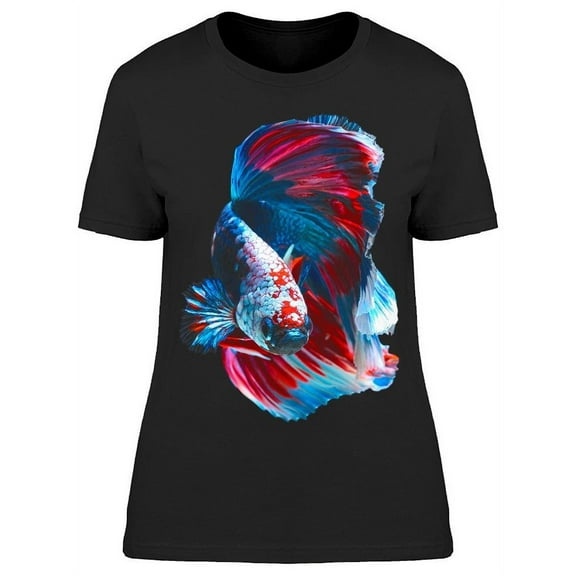 Incredible Patterns Siam Betta T-Shirt Women -Image by Shutterstock, Female Medium
